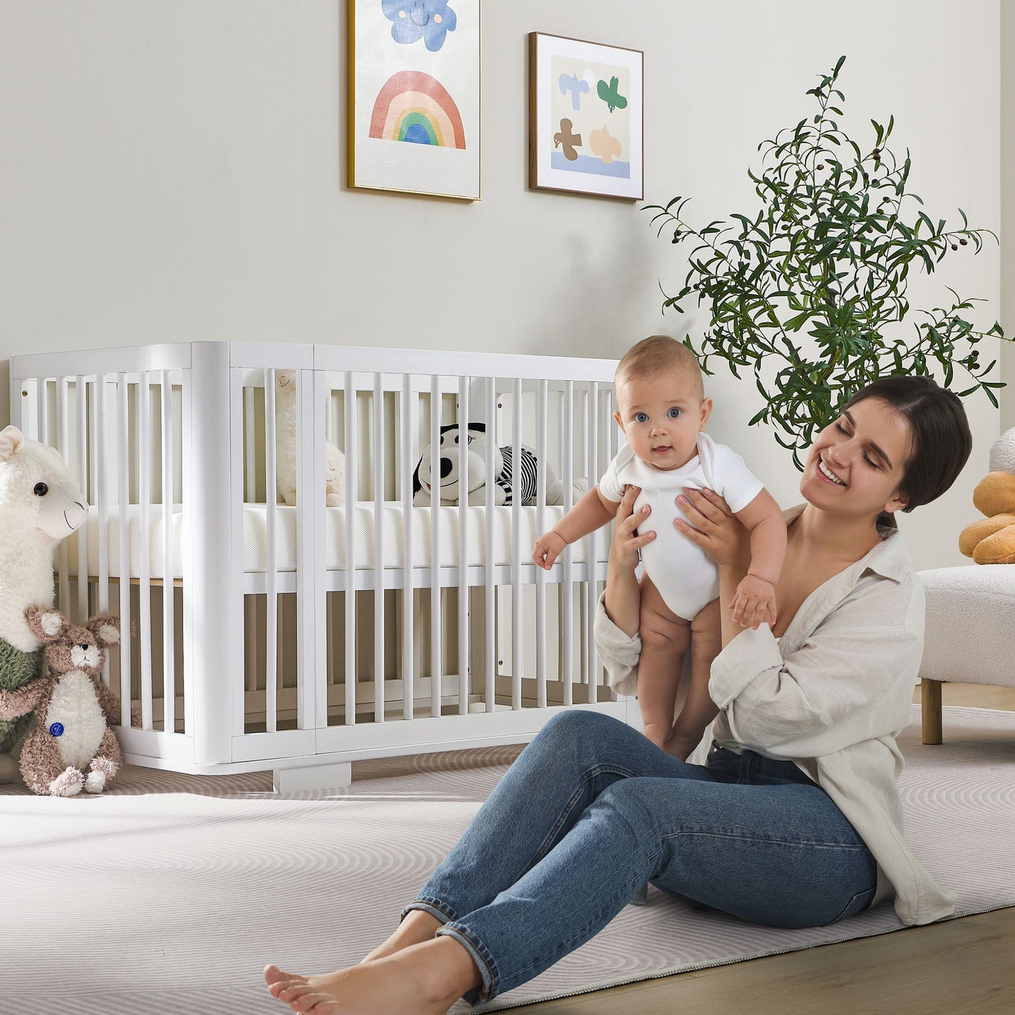 Air Cell Breathable Crib Mattress