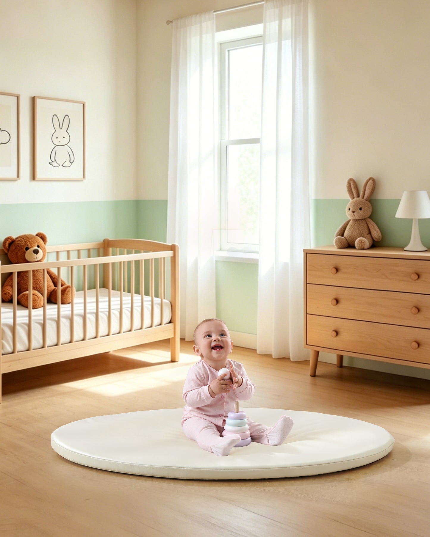 39" Round Baby Play Mat