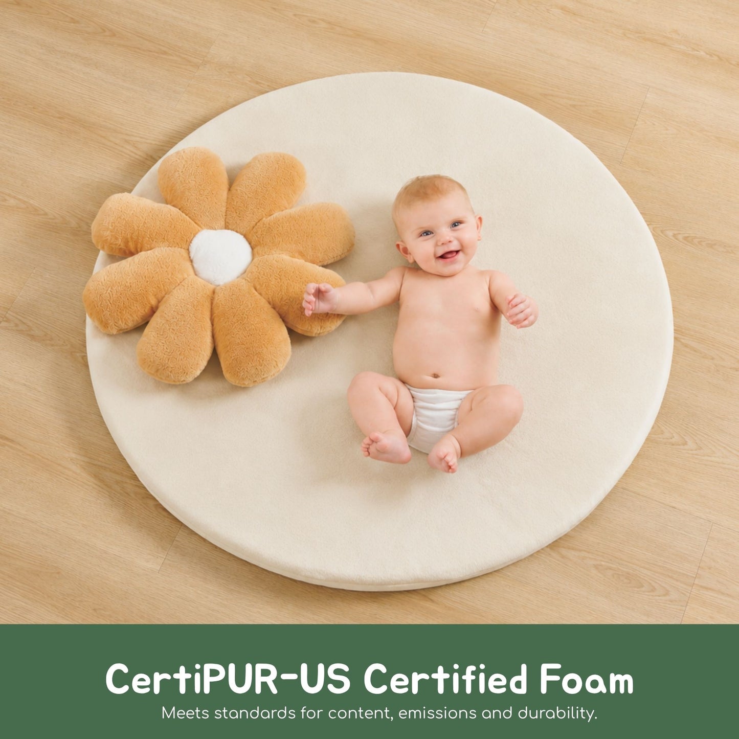 39" Round Baby Play Mat