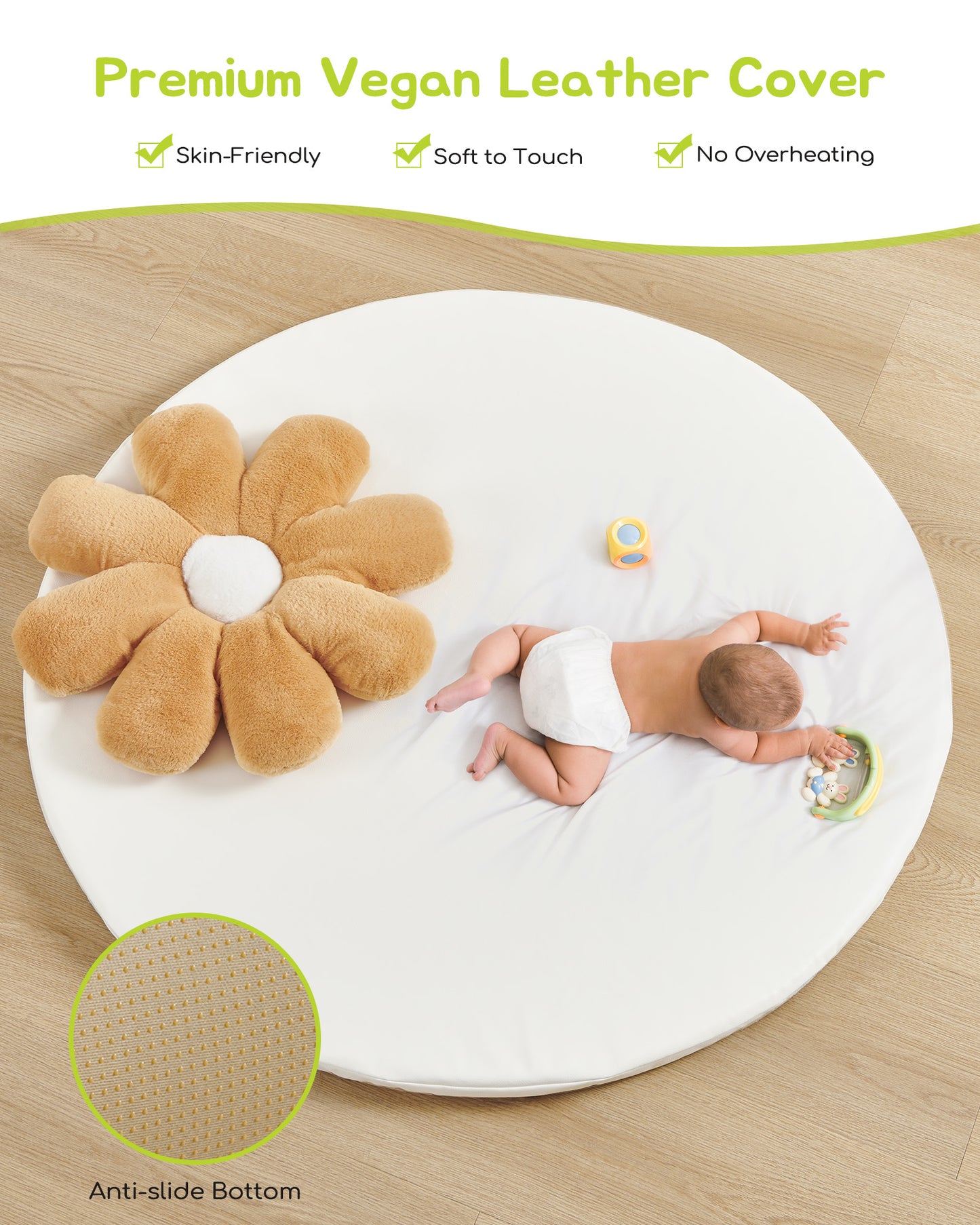 39" Round Baby Play Mat