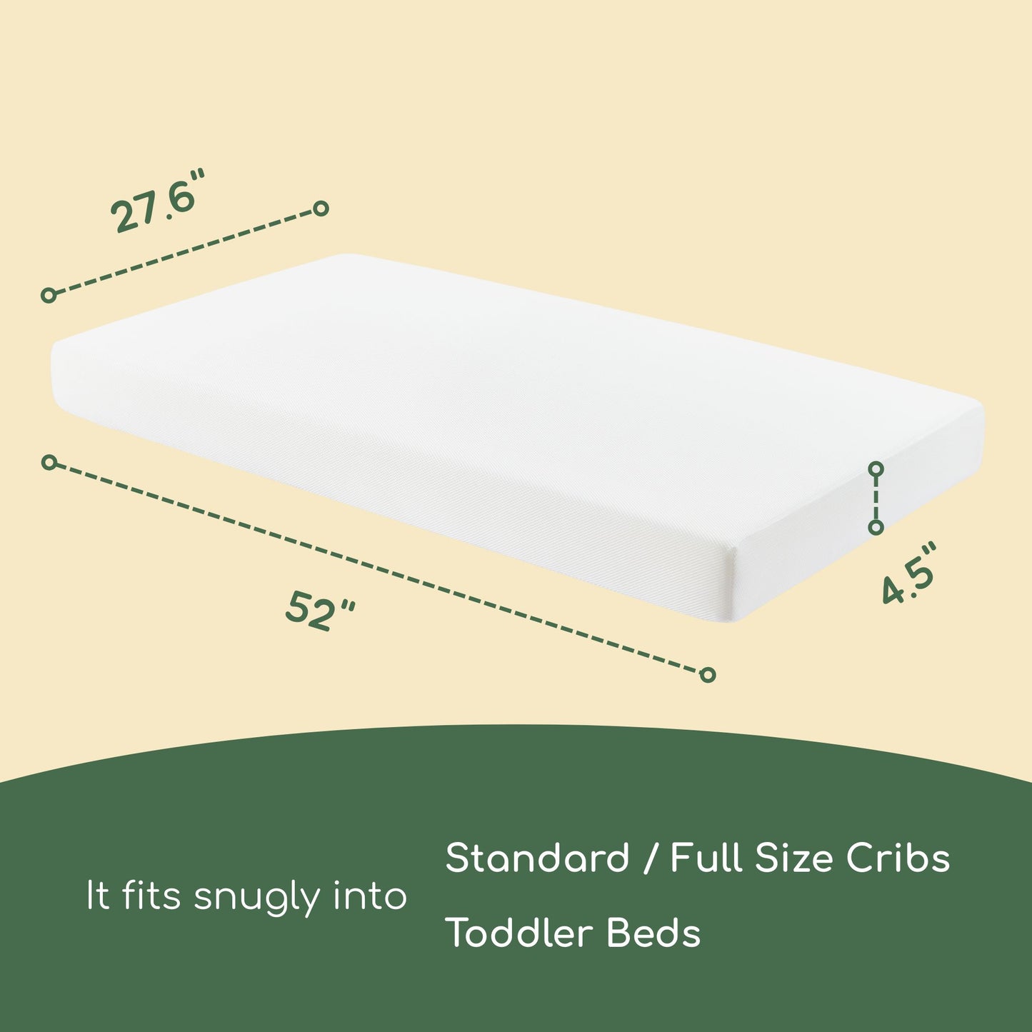 Air Cell Breathable Crib Mattress