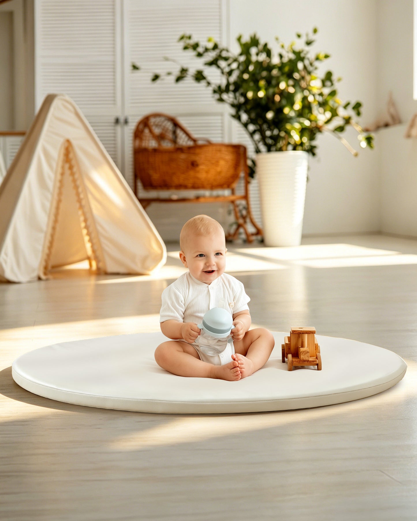 39" Round Baby Play Mat