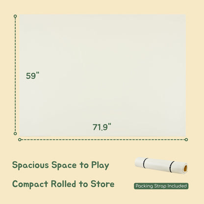 71" x 59" Large Baby Mat for Floor