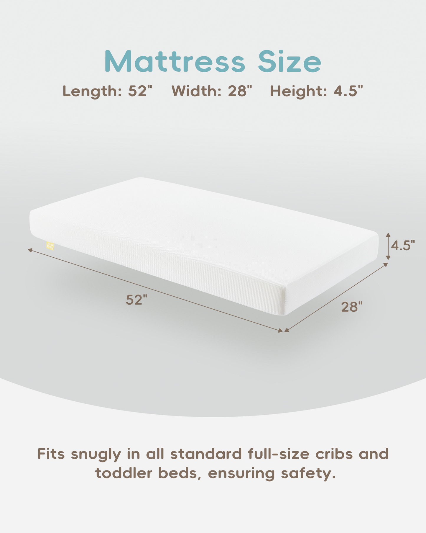 Air Cell Breathable Crib Mattress